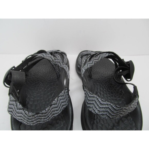 Chaco Updraft Eco Tread  Sandals Black Waves Womens Size 8 M (J105182) Excellent - Picture 5 of 12